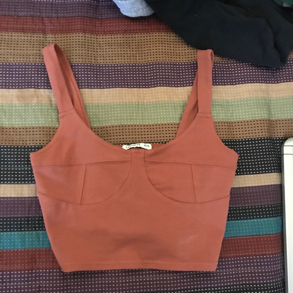 Cotton on cropped/bra shirt